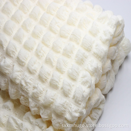 Big Bubble Crepe Fabric For Lady Garment